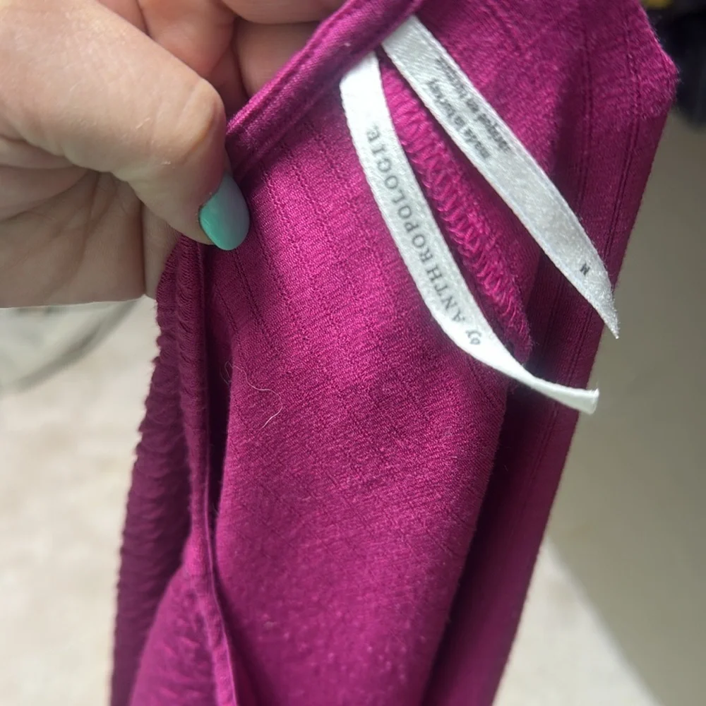 Anthropology Pink Sweater - Picture 4 of 4
